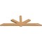 Ekena Millwork Kennewick Timber Gable Bracket, Western Red Cedar, 96"W x 32"H x 3 1/2"D x 5 1/2"F, 8/12 Pitch GBW096X32X0406KEN00SWR - alternate 4